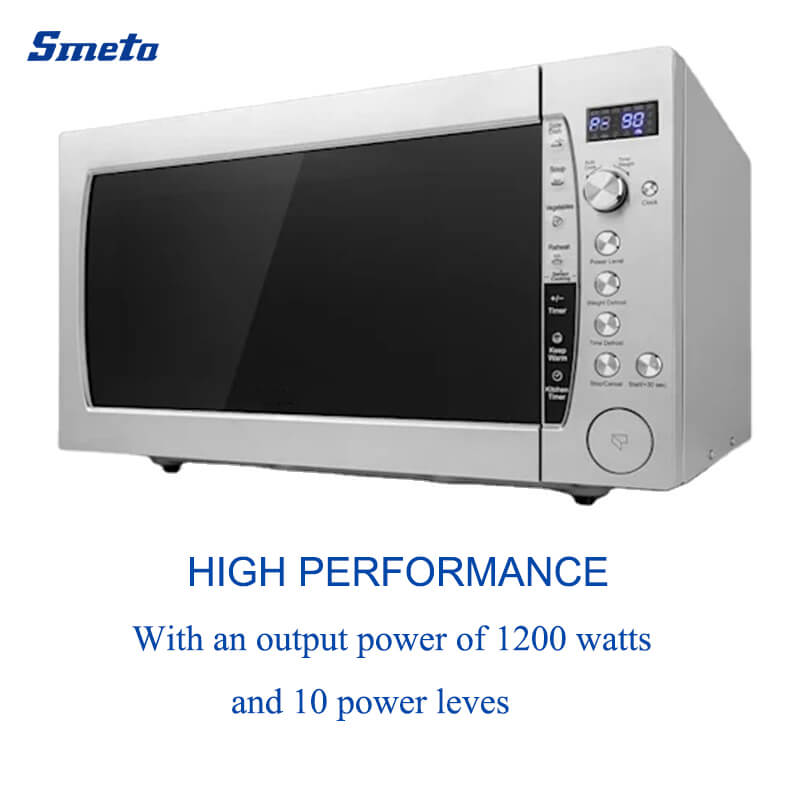 60L Large Countertop Inverter Microwave Oven With Sensor Cooking