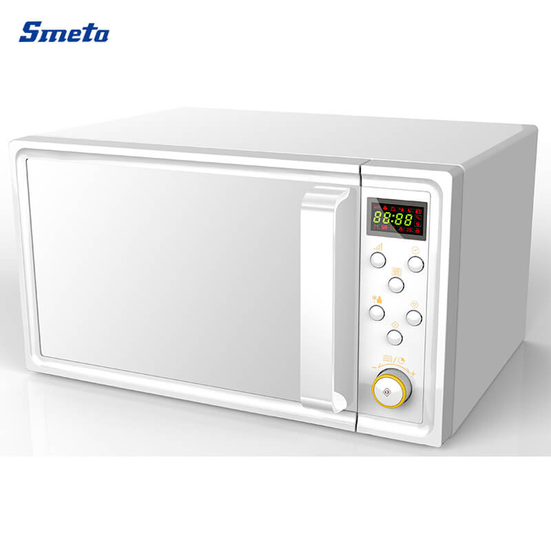 20L Small Solo White Coutertop Microwave