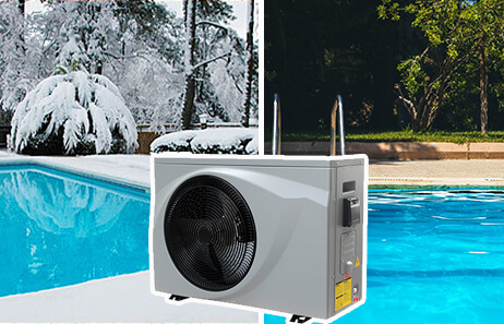 Smeta swimming pool heat pump Reversible hot cold