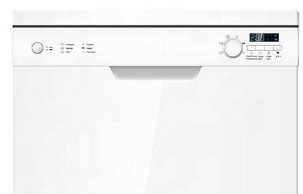 Smeta white dishwasher freestanding