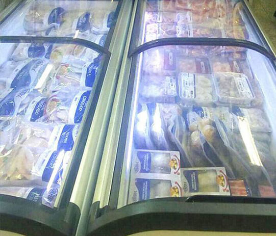 Smeta double door Ice-cream freezer photo