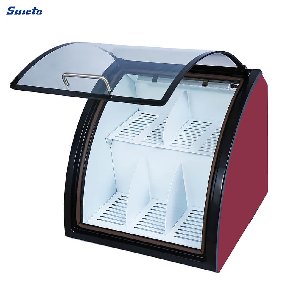 18L Mini Chocolate Cooler With Tempered Glass