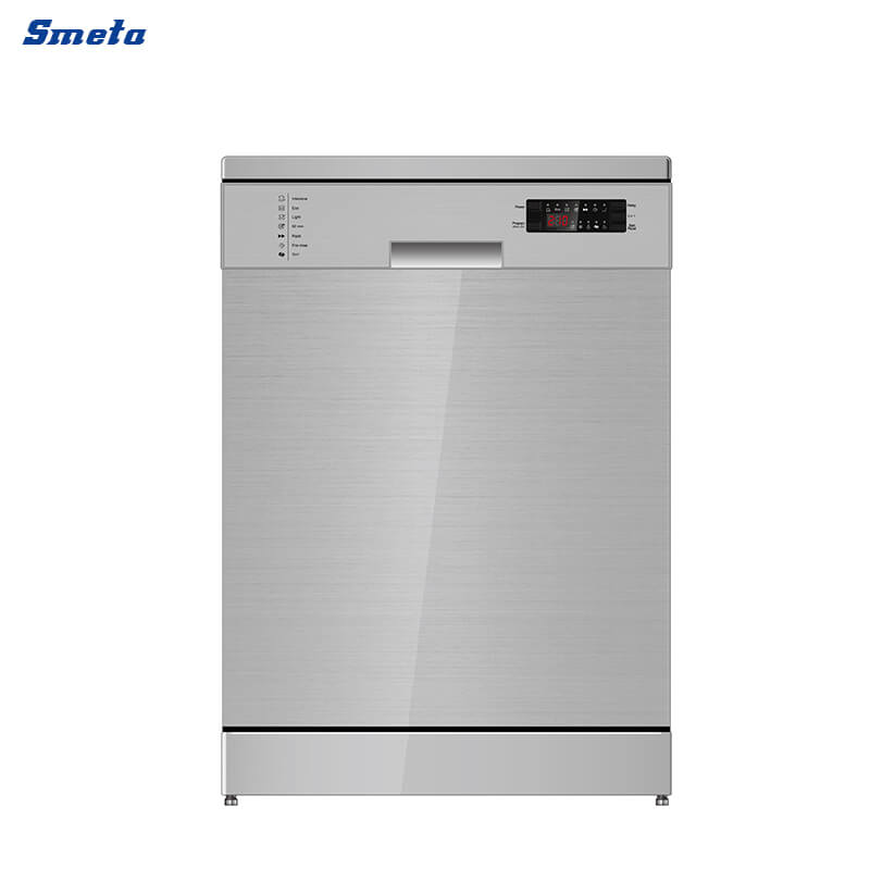 15 Sets 600mm Stainless Freestanding Dishwasher With Cutlery Tray