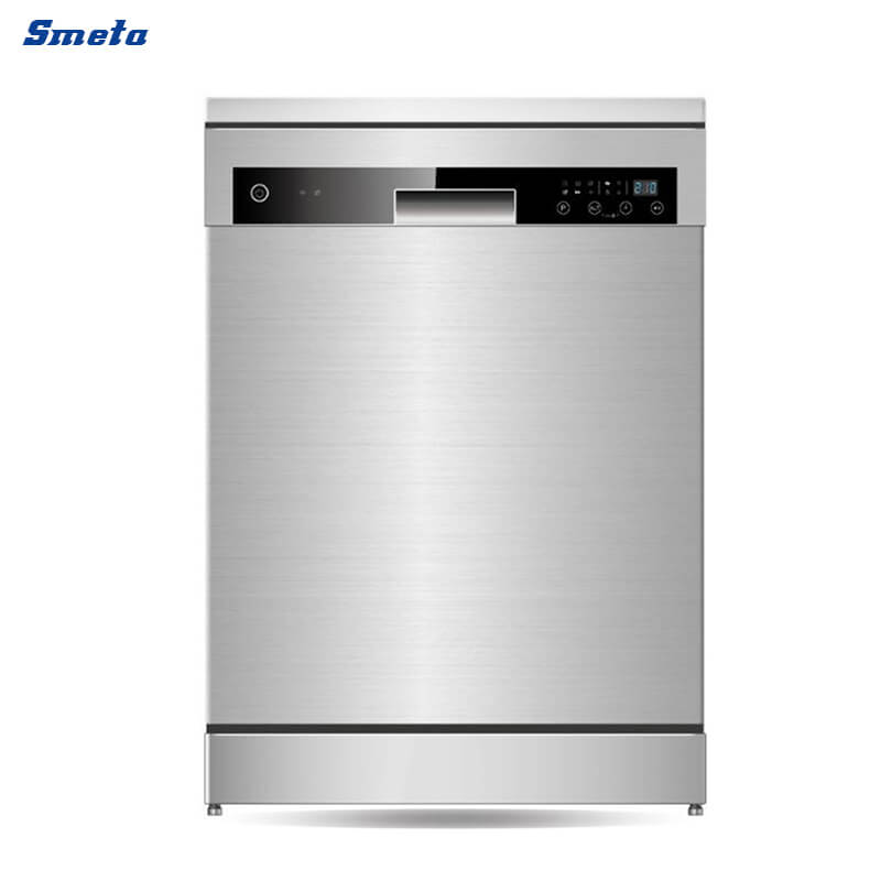 12 Sets Stainless Steel Free Standing Dishwasher