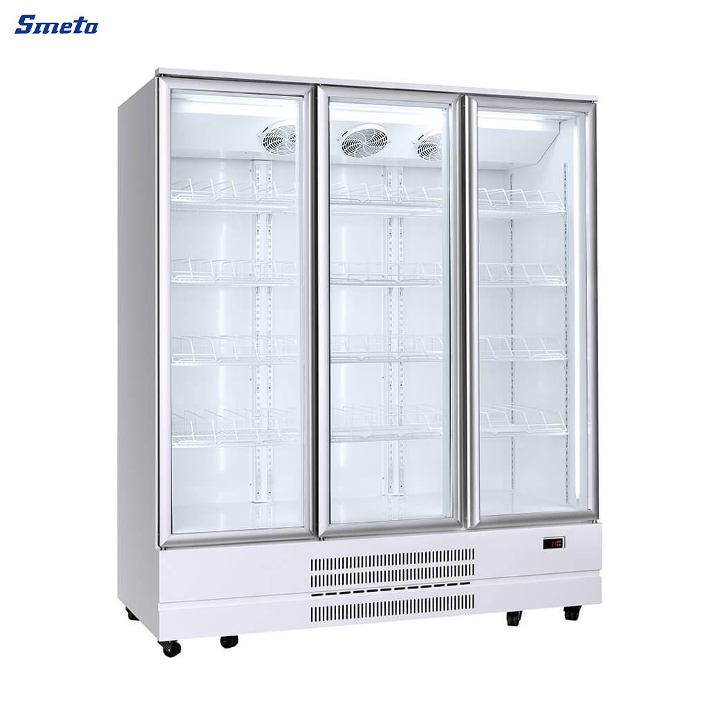 1232L 3 Door Beverage Fridge