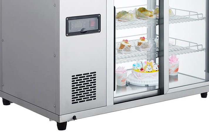 ventilated cooling system - Smeta under counter display fridge TSS-99WR