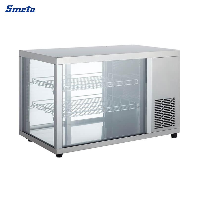 128L Sliding Door Under Counter Display Fridge