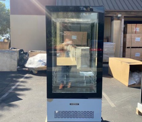 Smeta upright display freezer Bulk photo