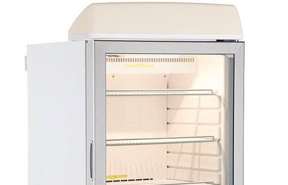 Smeta single glass door display freezer