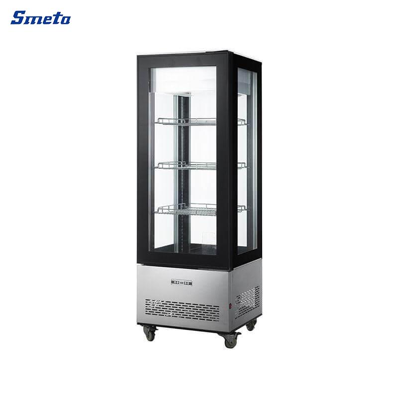 400L 4-Sided Glazing Upright Display Freezer