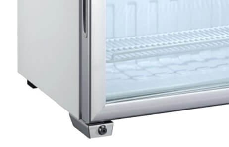 Smeta small display freezer Lockable doors