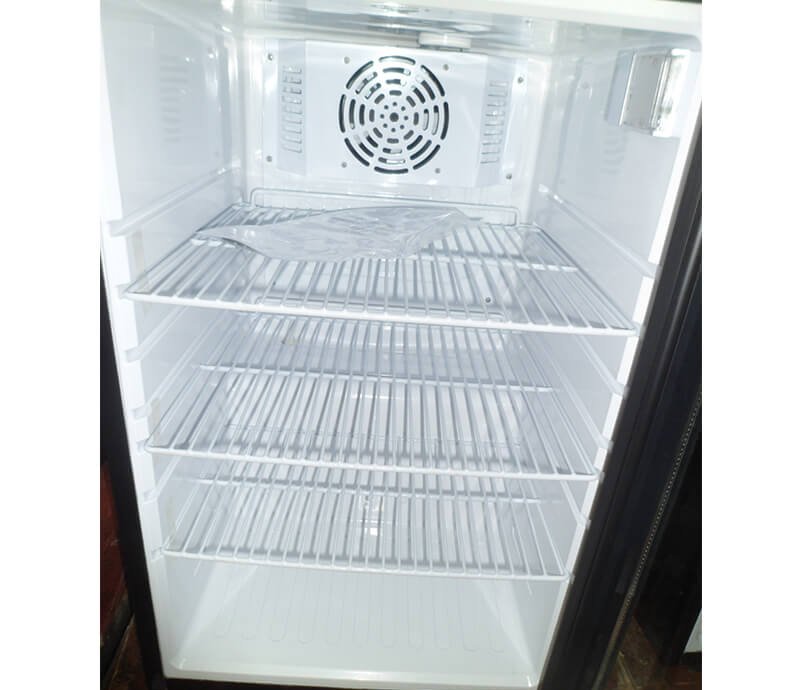 Smeta glass door freezer