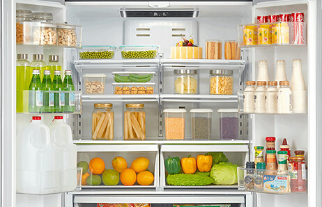 All gallon bins for more food storage | Smeta refrigerators