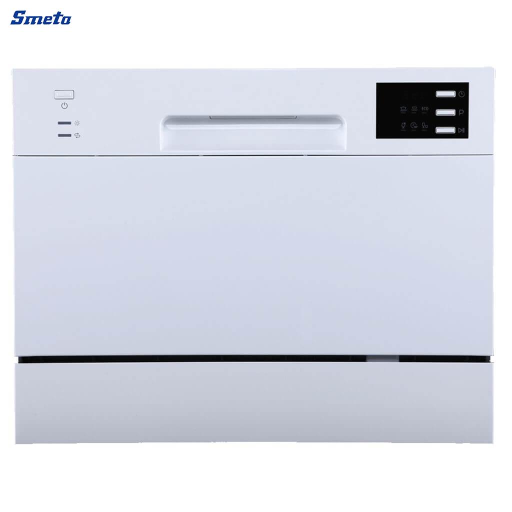 8 Place Counter Top Dishwasher with Residual Heat Drying