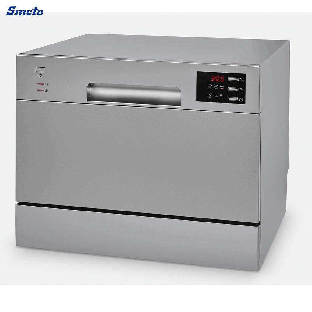 8 Place Counter Top Dishwasher with Residual Heat Drying