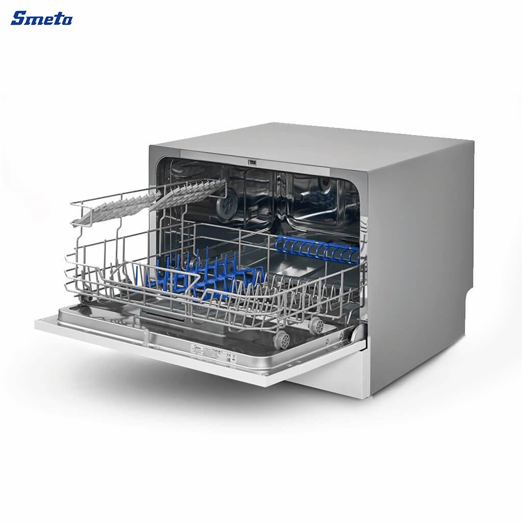 8 Place Counter Top Dishwasher with Residual Heat Drying