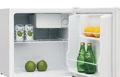 Smeta white mini fridge TSF-50L frozen area
