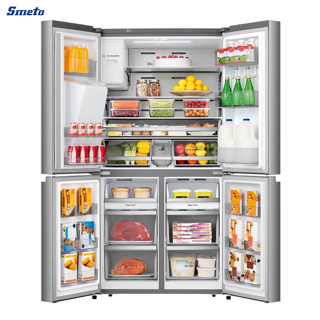 585L 4 Door Frost Free Fridge Freezer with Water Dispenser