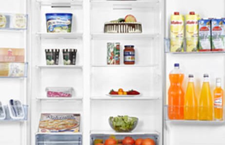 adjust the shelf | Smeta side by side fridge