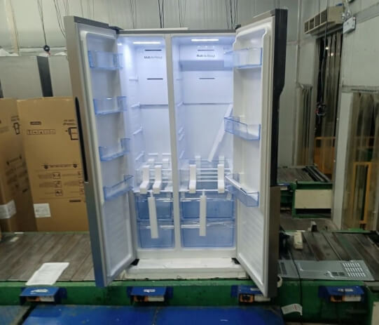 Smeta side by side fridge TW-673HU bulk photo (1)