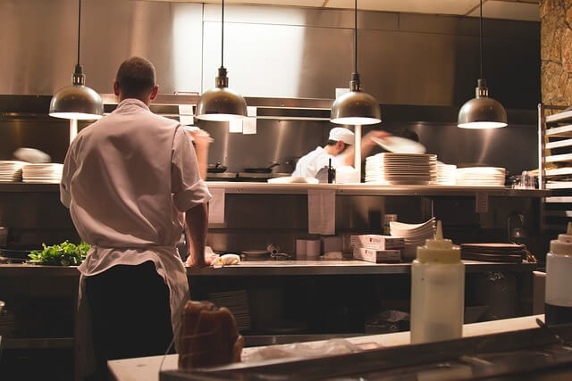 commercial kitchen