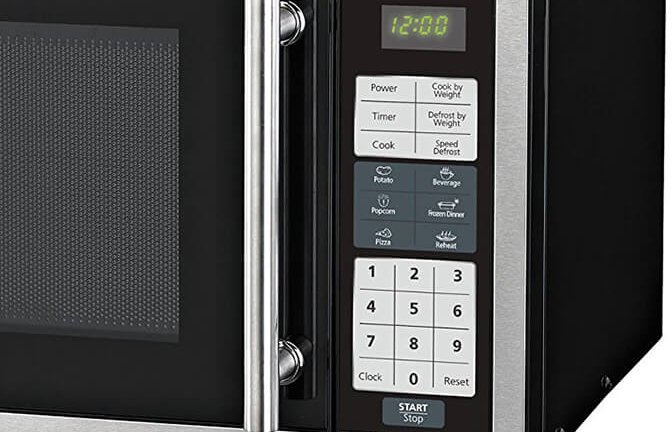 Smeta friendly control panel | Smeta microwave oven