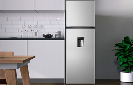 Innovative Design and Capacity | Smeta top mount fridge TDT-325WH