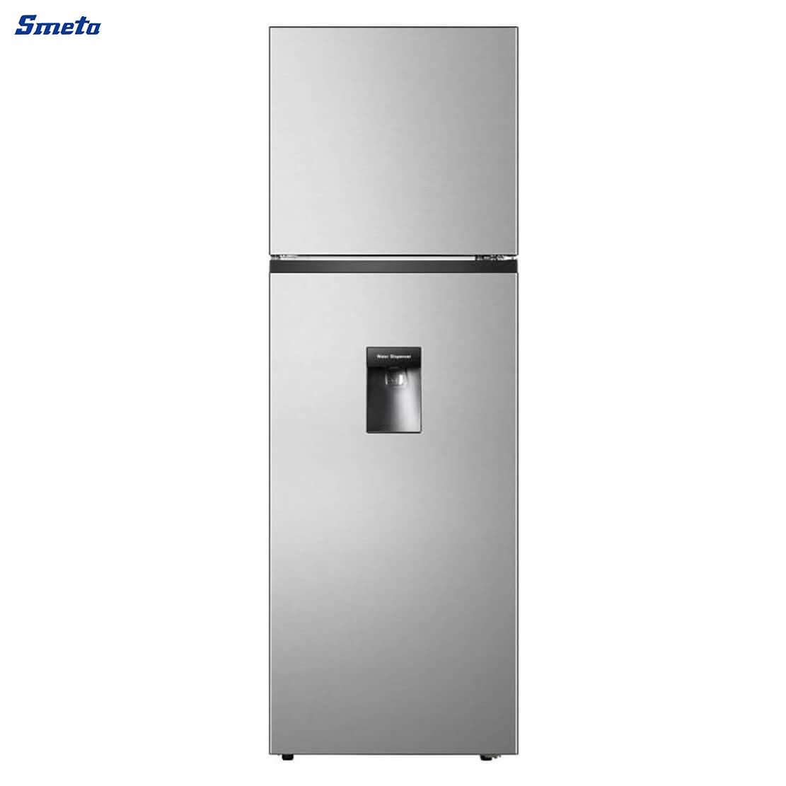 320L Top Freezer Stainless Steel Fridge with Water Dispenser