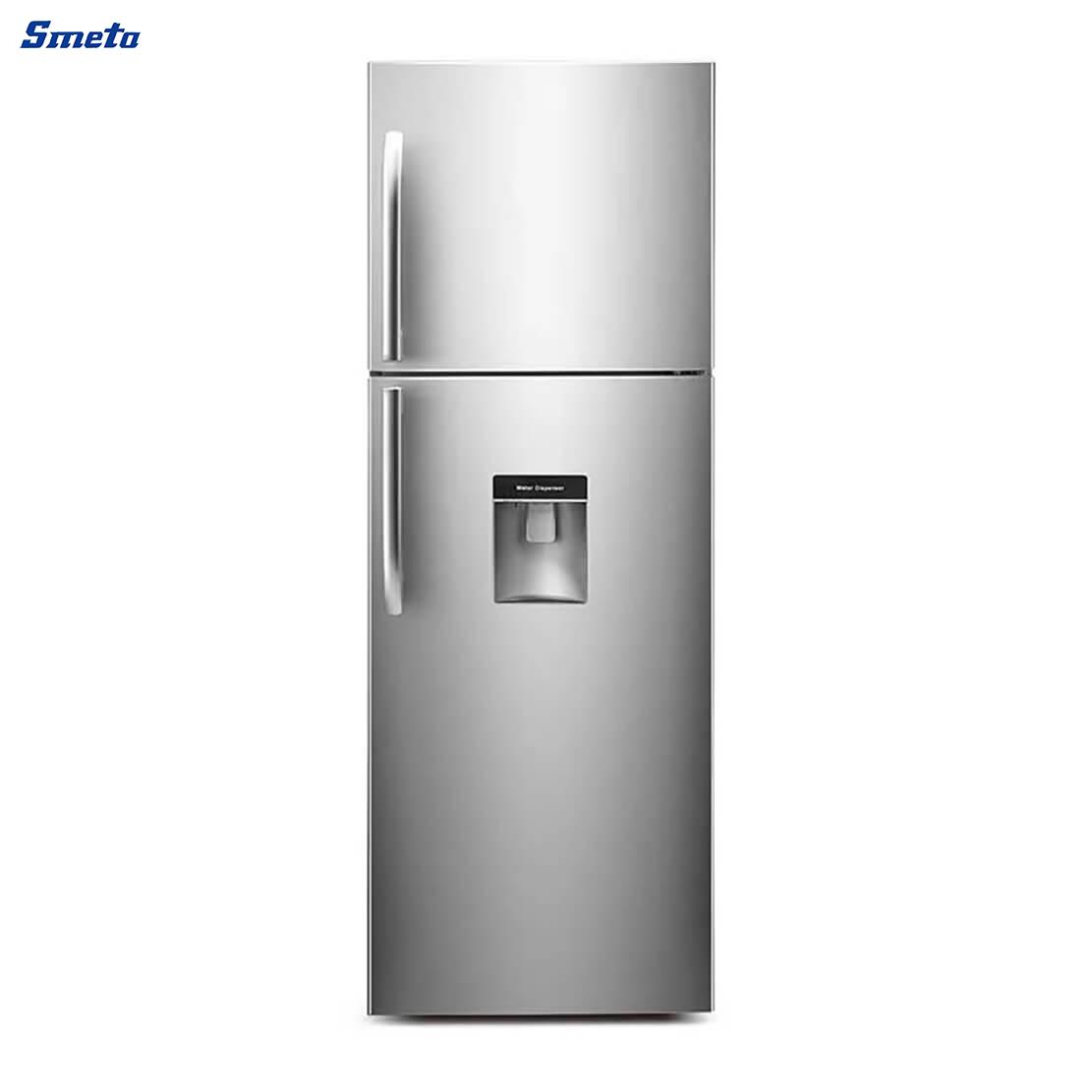 250L /251L double door top freezer refrigerator stainless steel