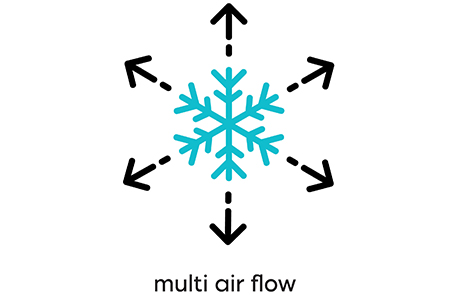 multi air flow | Smeta refrigerator