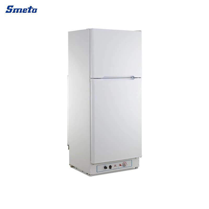 Smeta 6.1~13.4 Cu.Ft. Double Door Camper Refrigerator Gas and Electric