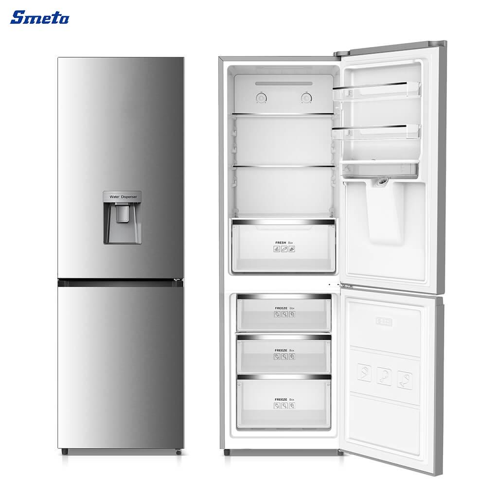 308L Two Door Bottom Freezer Fridge Optional Water Dispenser