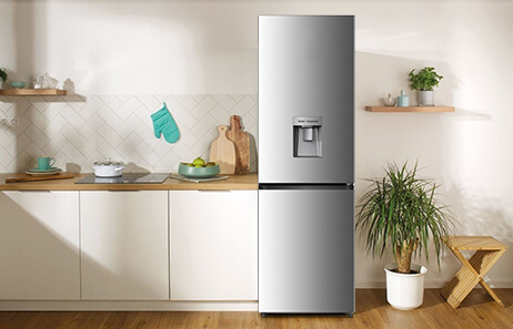 Smeta bottom freezer fridge TDB-310WK