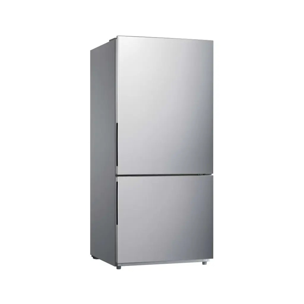 18.7 Cu.Ft. White/SS Bottom Freezer Refrigerator