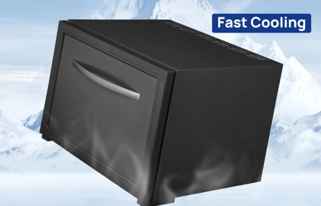 Smeta drawer absorption fridge TSX-50B2E-D fast cooling
