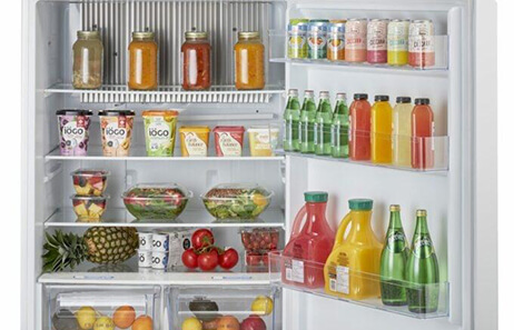 Spacious & Practical Internal Design for Large-Scale Storage | Smeta propane camper refrigerator TDG-540D1U