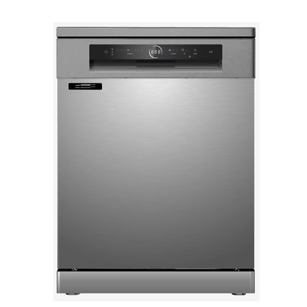 15 Set 60cm Freestanding Dishwasher with Hot Air Dry – LED Touch Control