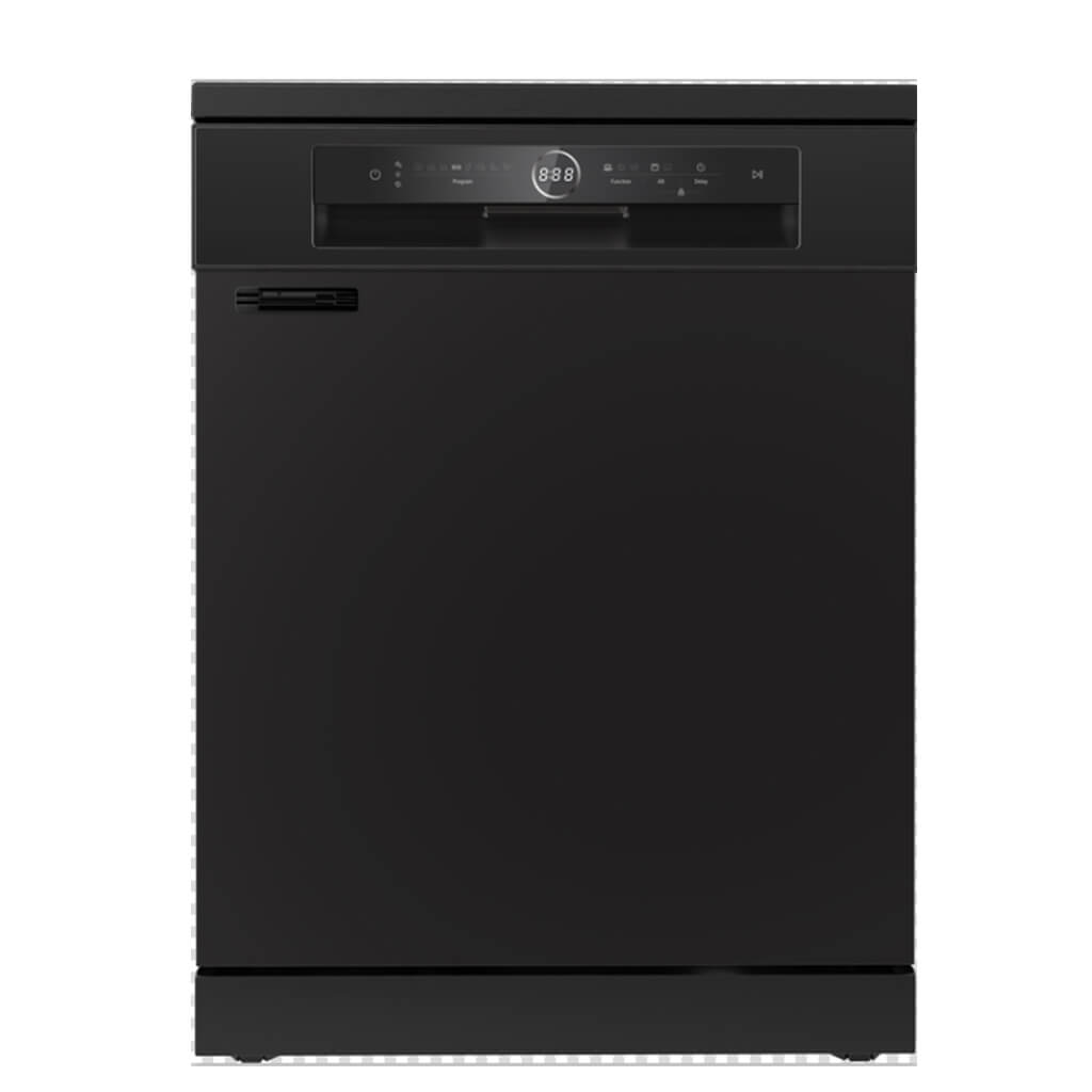 15 Set 60cm Freestanding Dishwasher with Hot Air Dry – LED Touch Control