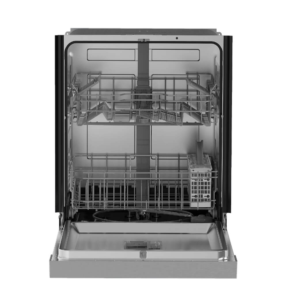 24″ Semi Built-In Dishwasher – Energy Star, Quiet 52 dB, Stainless Steel Tub
