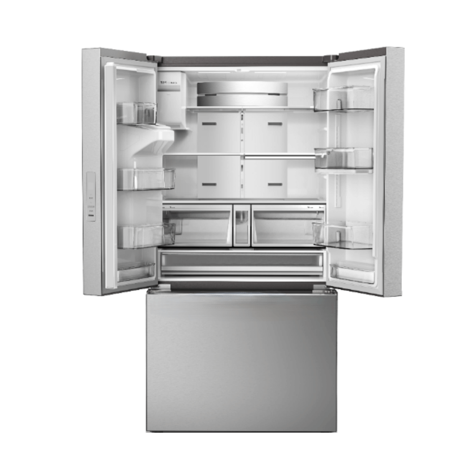 29.2 Cu. Ft. 36-Inch French Door Refrigerator | 3-Door Design with Ice and Water Dispenser