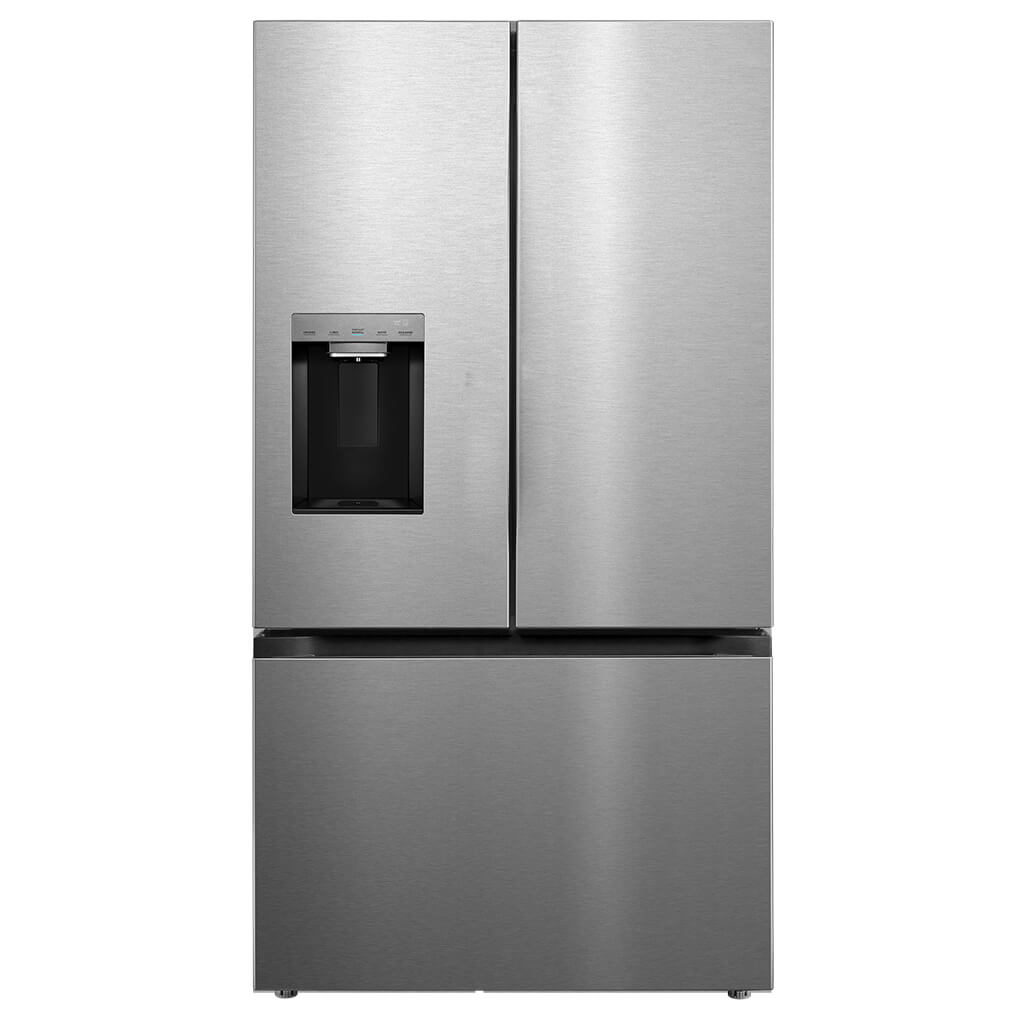 29.2 Cu. Ft. 36-Inch French Door Refrigerator | 3-Door Design with Ice and Water Dispenser