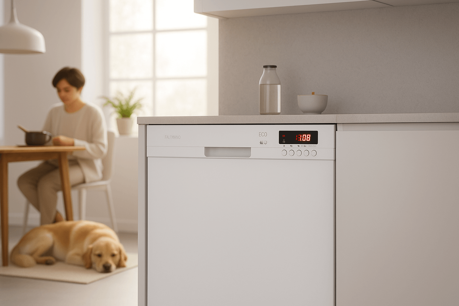 Smeta full size freestanding dishwasher TDF13-60BG-01Y