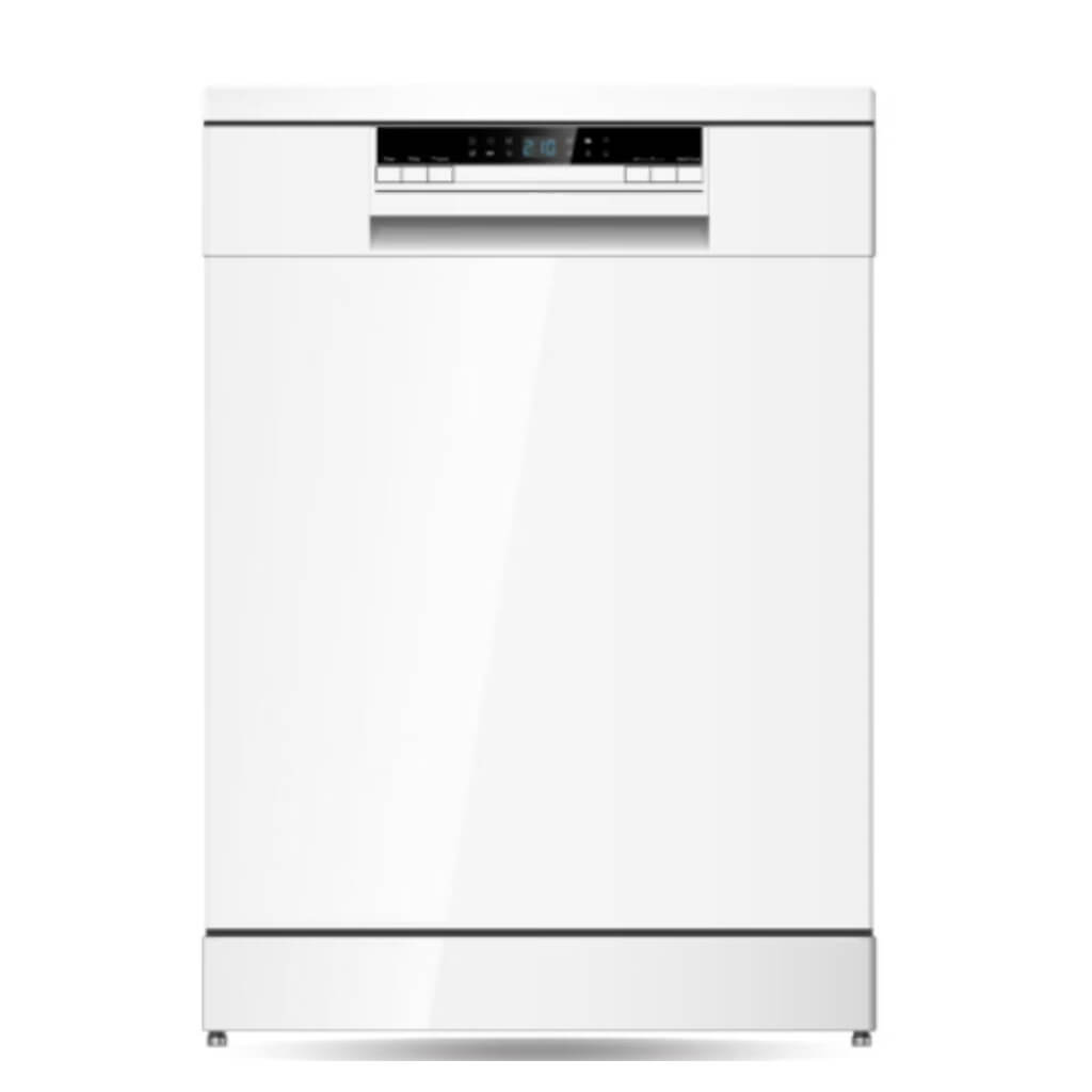 60cm Freestanding Smart Dishwasher | 15 Place Settings, Triple Spray Arm, and Dual Zone Wash