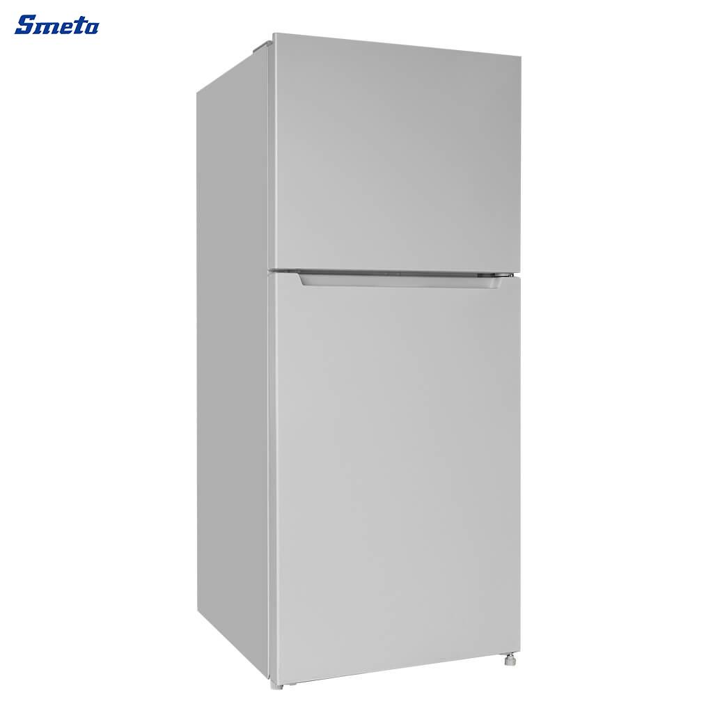 283~508L Silver Frost-Free Double Fridge & Top Freezer