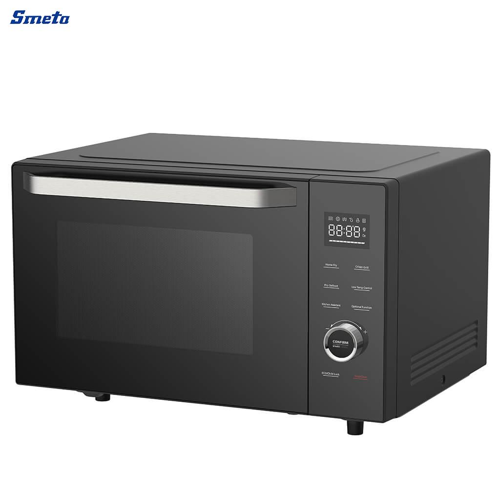 White/Black 34L Best Convection Microwave Oven with Grill | High Efficiency & Easy Clean Design