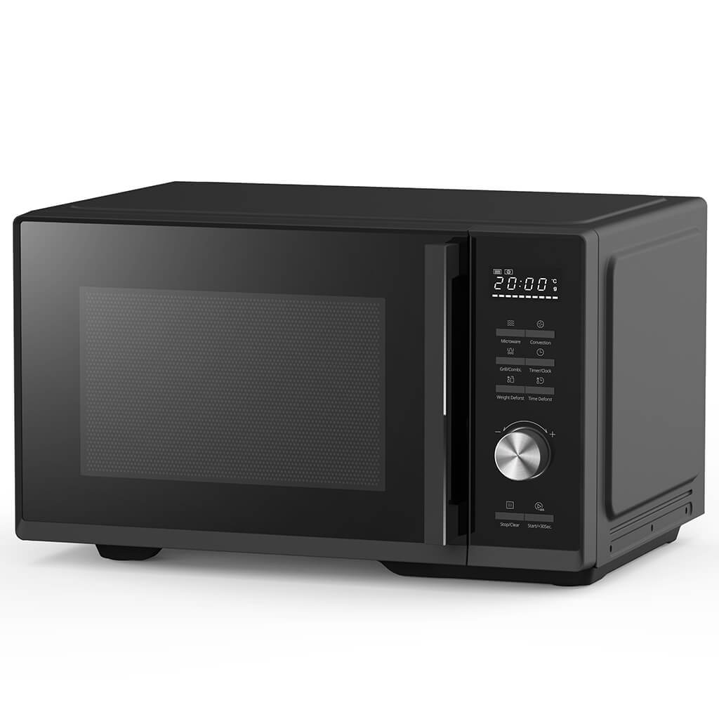 Smeta 25L Freestanding Microwave Oven with Grill & Convection – Black Design