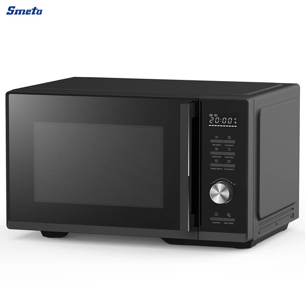 Smeta 25L Freestanding Microwave Oven with Grill & Convection – Black Design