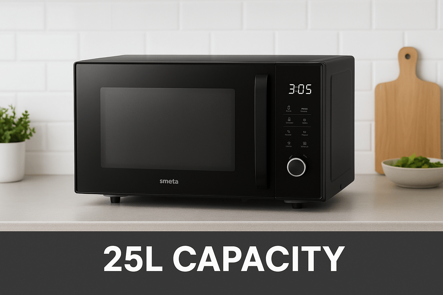 Smeta microwave oven with grill and convection TMD90-25LBMM-2DV