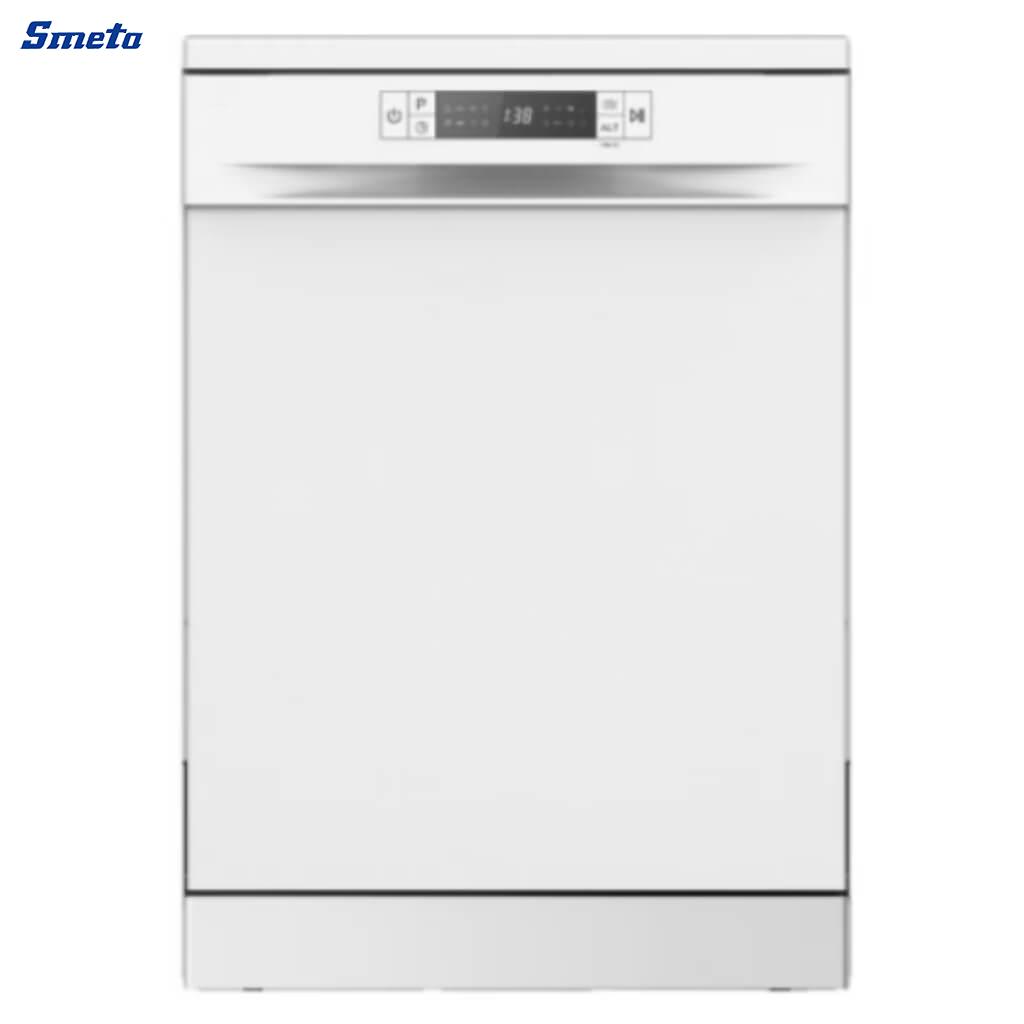 Freestanding 15 Place Stainless Steel Dishwasher with 8 Programs