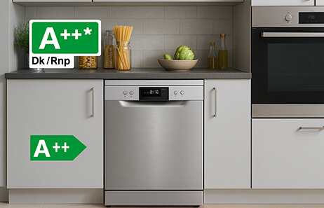 Smeta small freestanding dishwasher TDF12-60BM-7617P-E5 A++